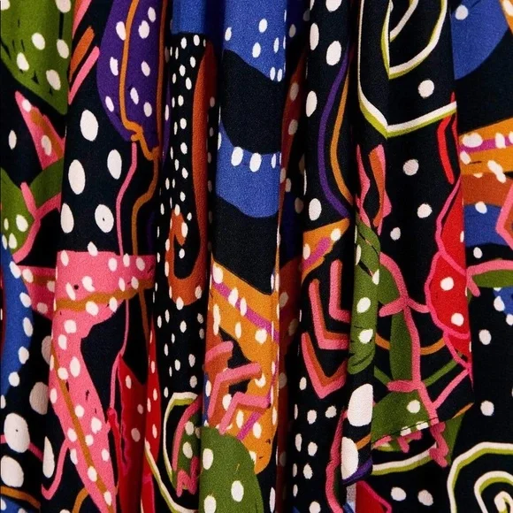 *NWT* Farm Río Under the Sea Printed Maxi Dress - Picture 5 of 6